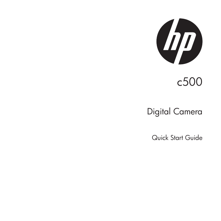 HP c500 Digital Camera, C-500, C500 Owner's manual HP c500 Digital Camera, C-500, C500 Owner's manual