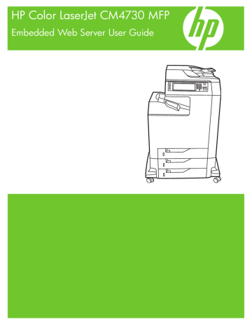 HP CM4730, Color LaserJet CM4730 Multifunction Printer series User's manual HP CM4730, Color LaserJet CM4730 Multifunction Printer series User's manual