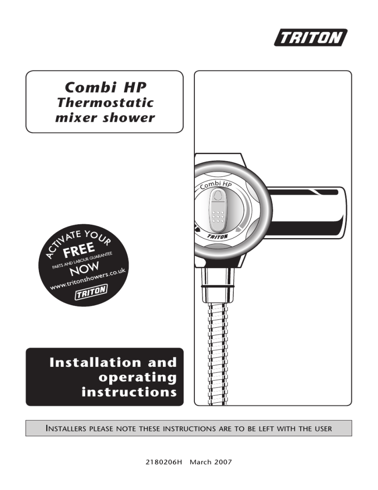 HP COMBI 2180206H User's manual HP COMBI 2180206H User's manual