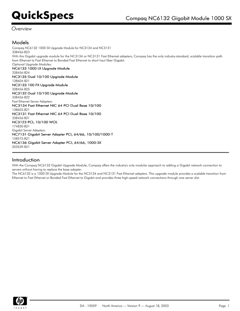 HP Compaq NC6133 User's manual HP Compaq NC6133 User's manual