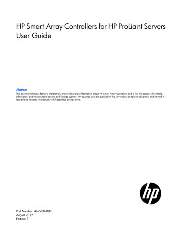 HP Computer Drive 469988-009 User's manual HP Computer Drive 469988-009 User's manual