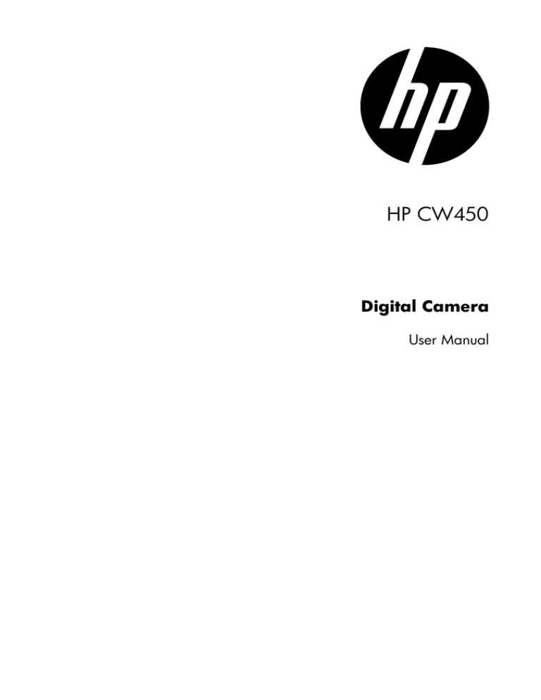 HP CW450, CW450 Digital Camera, CW-450 User manual HP CW450, CW450 Digital Camera, CW-450 User manual