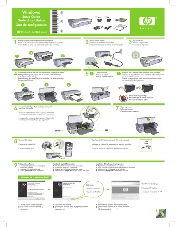 HP Deskjet D2300 Printer series, D2300 User's manual HP Deskjet D2300 Printer series, D2300 User's manual