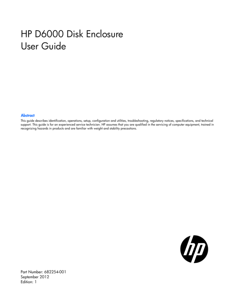 HP D6000 User's manual HP D6000 User's manual