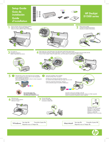 HP Deskjet D1500 Printer series, Deskjet D1560 User's manual HP Deskjet D1500 Printer series, Deskjet D1560 User's manual