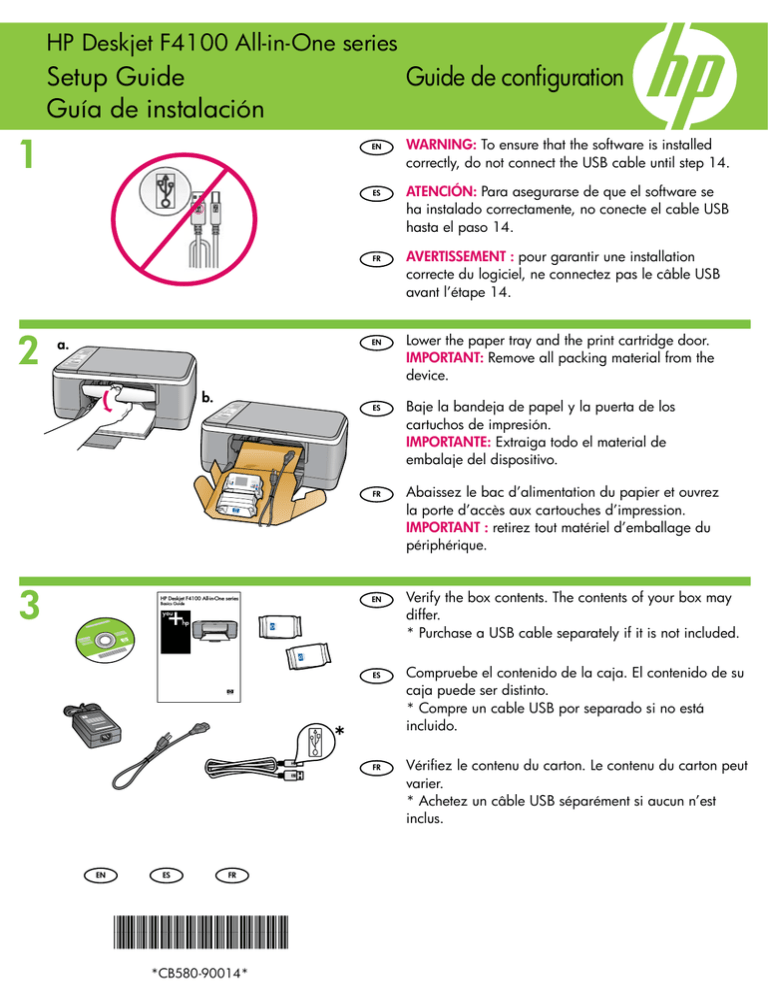 HP F4135 Installation guide HP F4135 Installation guide
