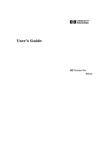 HP 6/XXX User's manual HP 6/XXX User's manual