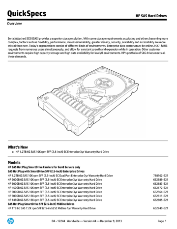 HP 652605-S21 User's manual HP 652605-S21 User's manual