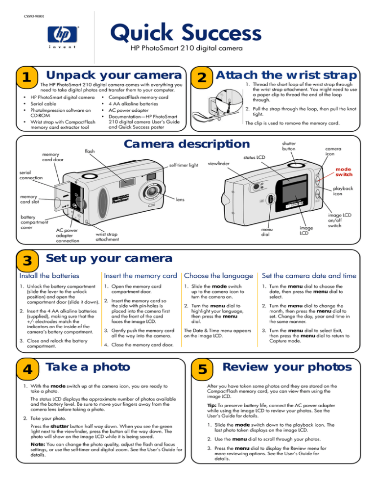 HP 210 User manual HP 210 User manual