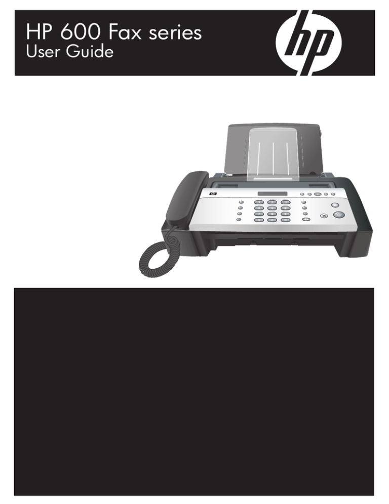HP 600 User's manual HP 600 User's manual
