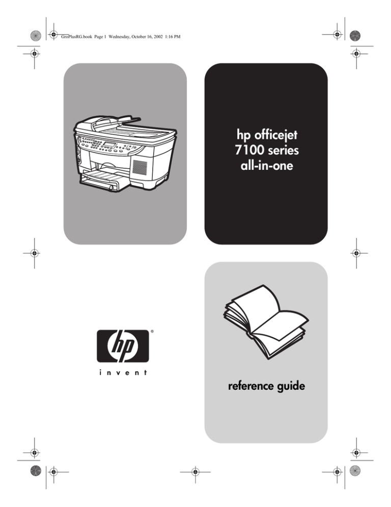 HP CR768AB1H User's manual HP CR768AB1H User's manual