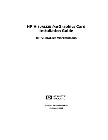 HP hp a4552-90016 User's manual HP hp a4552-90016 User's manual