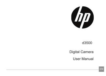 HP d3500 Digital Camera, 14MP User's manual HP d3500 Digital Camera, 14MP User's manual