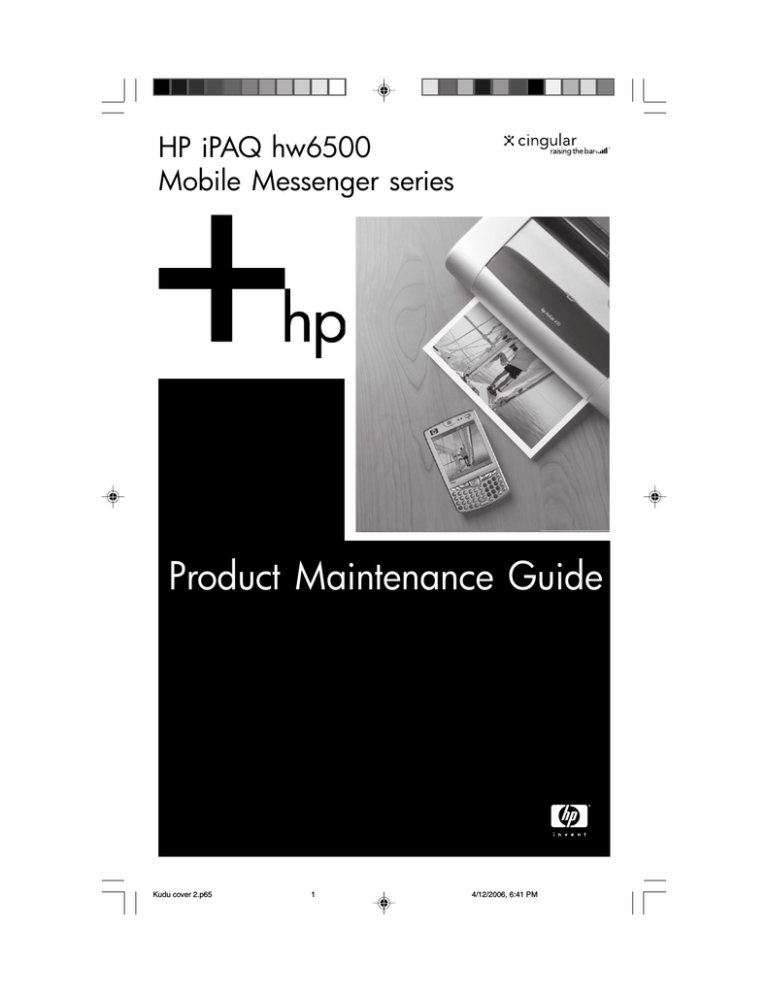HP hw6500 User's manual HP hw6500 User's manual