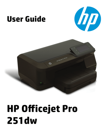 HP 251DW User's manual HP 251DW User's manual