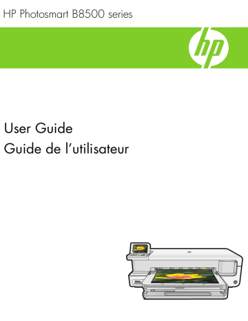 HP Photosmart B8550 Printer series, B8550 User's manual HP Photosmart B8550 Printer series, B8550 User's manual