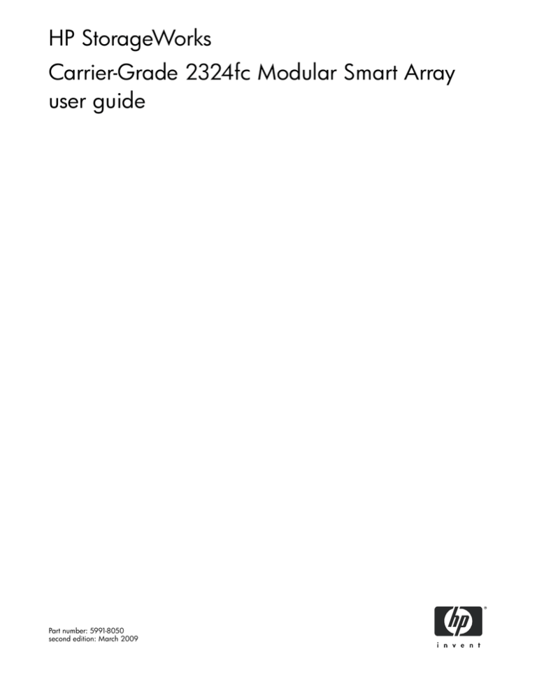 HP 2324fc User manual HP 2324fc User manual