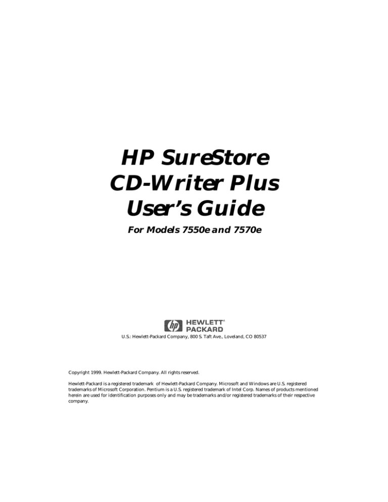 HP 7570e User manual HP 7570e User manual