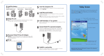 HP iPAQ H1900 Series, h1900 Quick start guide HP iPAQ H1900 Series, h1900 Quick start guide