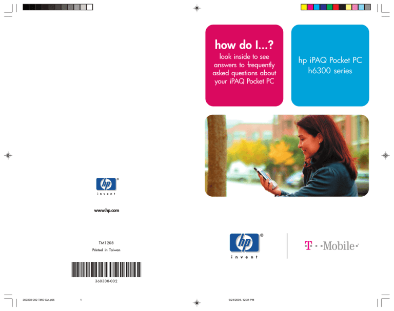 HP h6300 User's guide HP h6300 User's guide