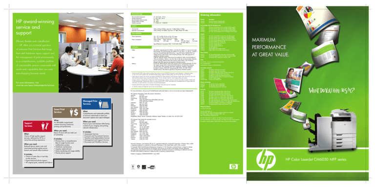 HP CM6030 User's manual HP CM6030 User's manual
