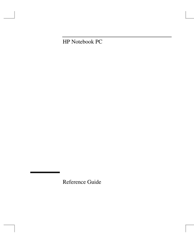 HP Pavilion CRVSA-02T1-75 User's manual HP Pavilion CRVSA-02T1-75 User's manual