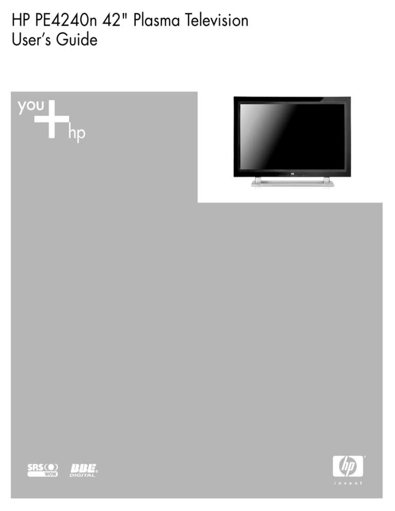 HP PE4240N User manual HP PE4240N User manual