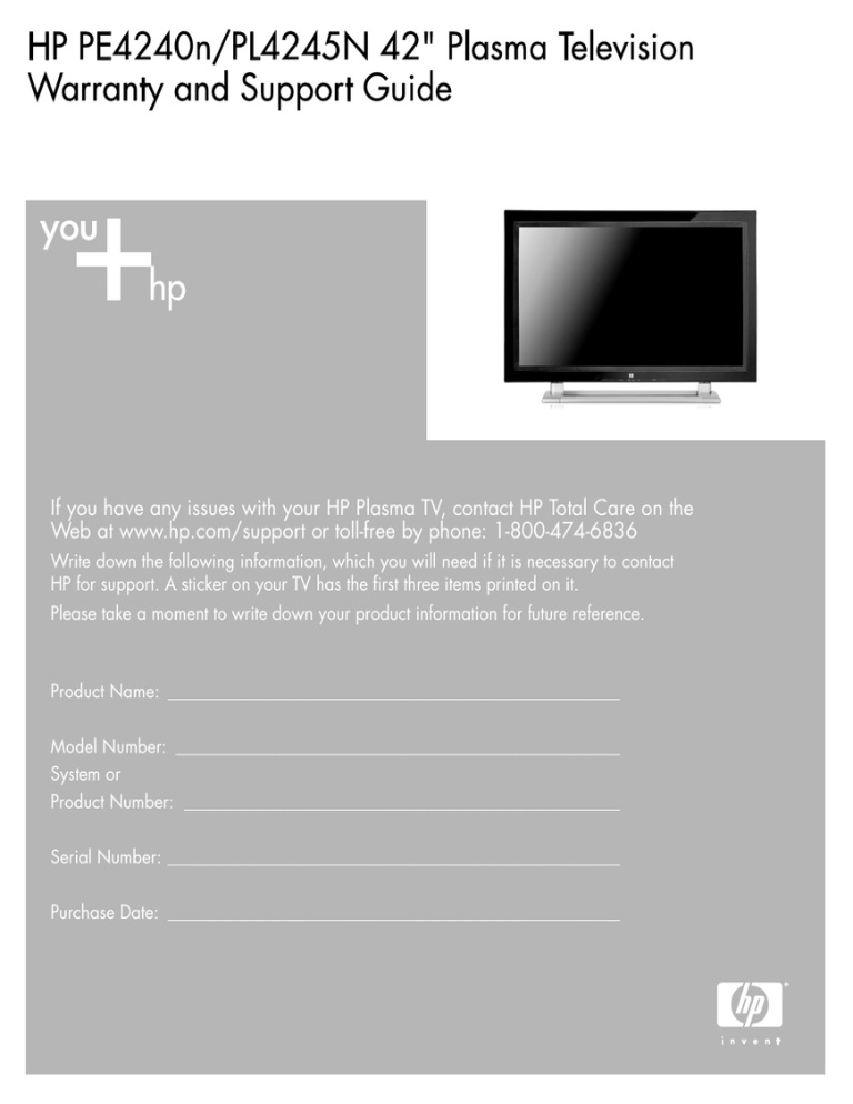 HP PE4240N User manual HP PE4240N User manual