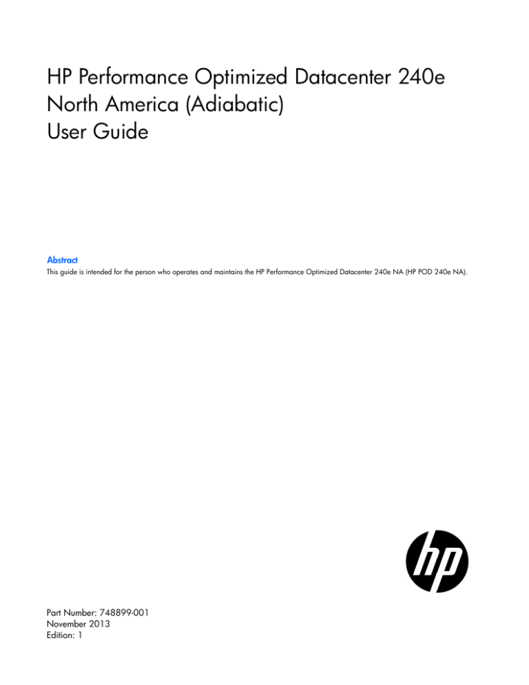 HP 240A User manual HP 240A User manual