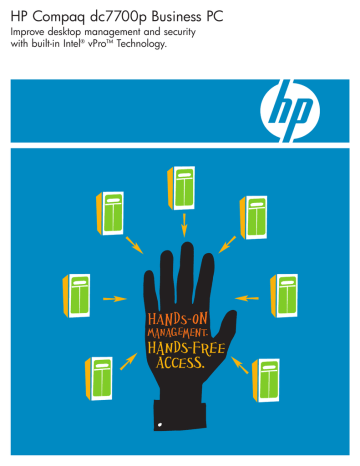 HP DC7700P User's manual HP DC7700P User's manual