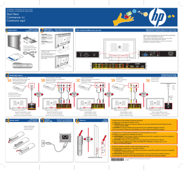 HP PL4272N Installation guide HP PL4272N Installation guide