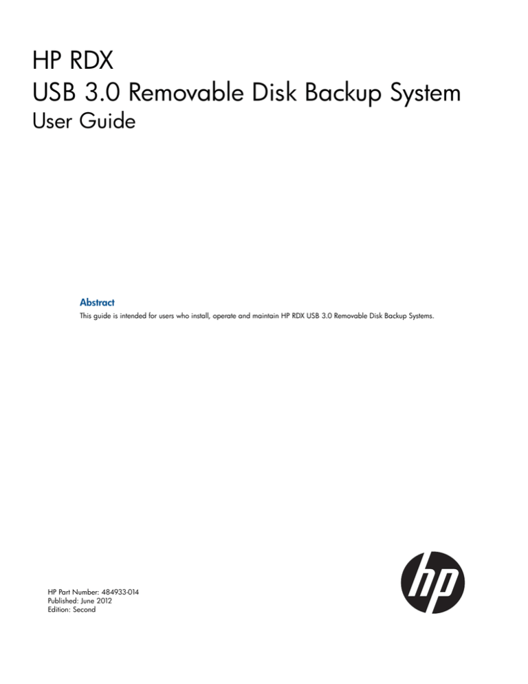 HP 2TB User's manual HP 2TB User's manual