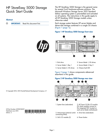 HP 10.8TB Installation guide HP 10.8TB Installation guide