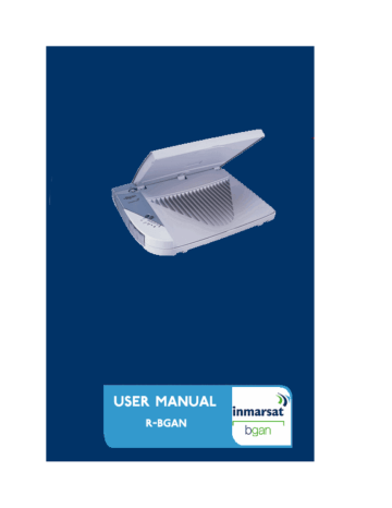 Hughes Satellite IP Modem R-BGAN User manual | Manualzz Hughes Satellite IP Modem R-BGAN User manual | Manualzz