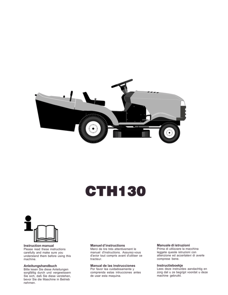 Husqvarna CTH130 User manual Husqvarna CTH130 User manual