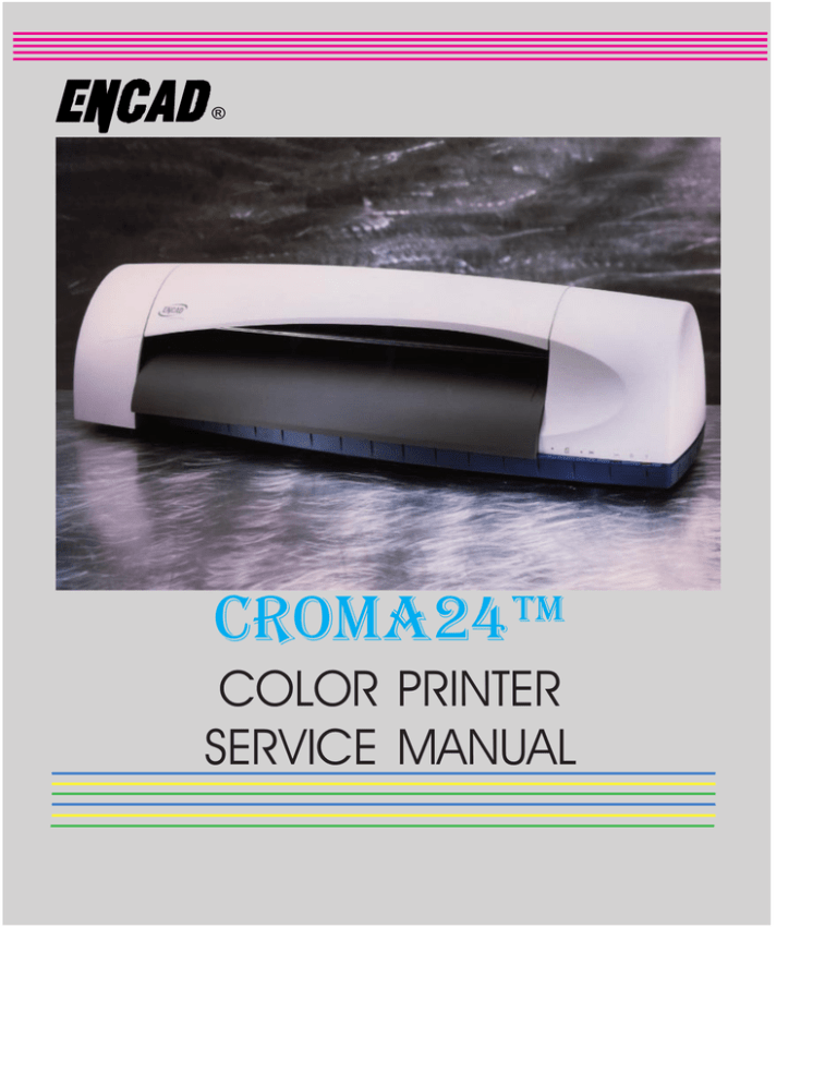 Integra CROMA24 User manual Integra CROMA24 User manual