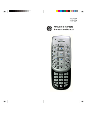 Jasco RM24964 User's Manual | Manualzz Jasco RM24964 User's Manual | Manualzz