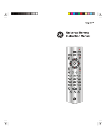 Jasco RM24977 Instruction manual | Manualzz Jasco RM24977 Instruction manual | Manualzz