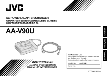 JVC AA-V90U Instructions Manual | Manualzz