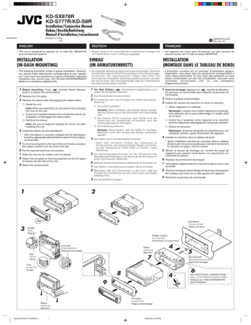 JVC KD-S8R Installation & Connection Manual | Manualzz