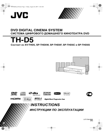 JVC TH-D5 User's manual JVC TH-D5 User's manual