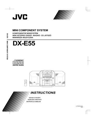 JVC DX-E55EV User's manual JVC DX-E55EV User's manual
