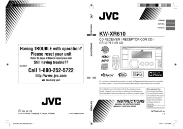 JVC GET0665-001A Instructions Manual | Manualzz