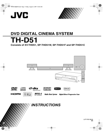JVC SP-THD51C User's Manual | Manualzz