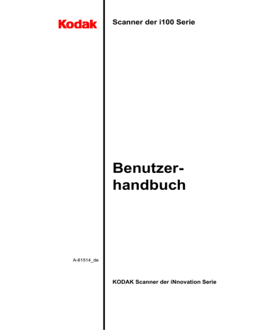 Kodak BENUTZER I100 User's Manual | Manualzz Kodak BENUTZER I100 User's Manual | Manualzz