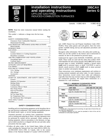 LG 395CAV User's manual LG 395CAV User's manual