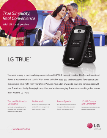 LG B460 Datasheet LG B460 Datasheet