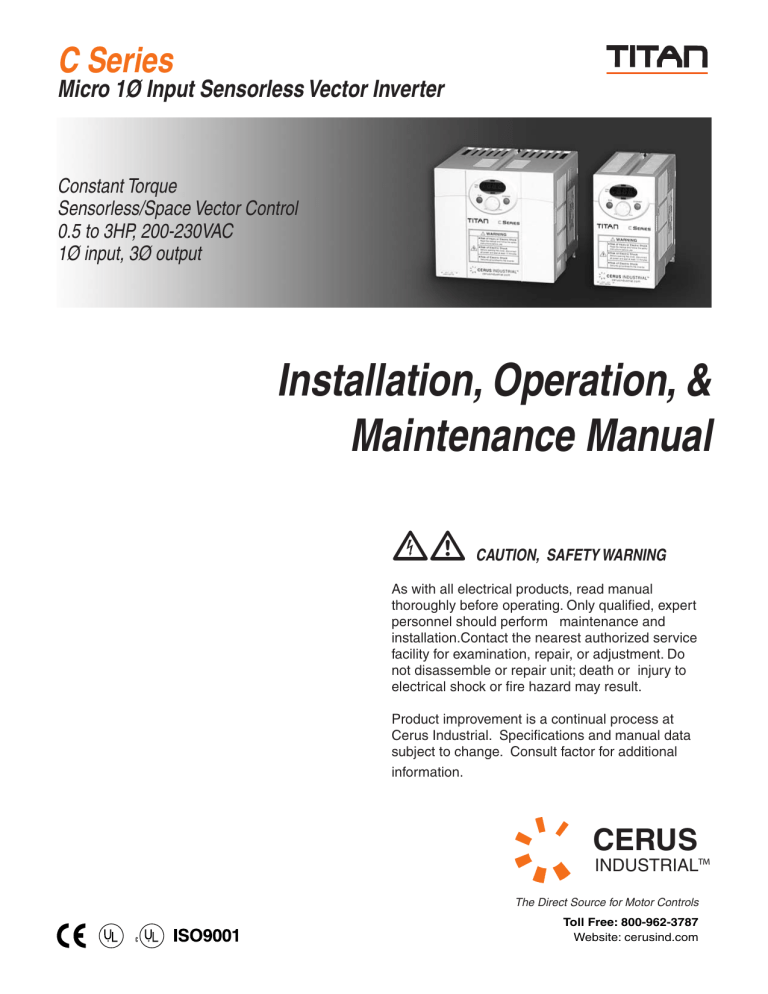LG C Series User's manual LG C Series User's manual
