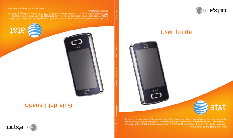 LG eXpo User manual LG eXpo User manual