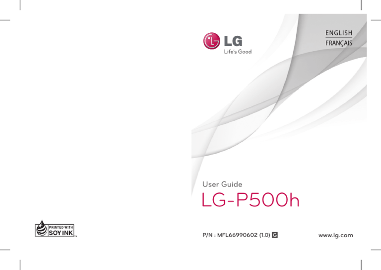 LG -P500h User manual LG -P500h User manual